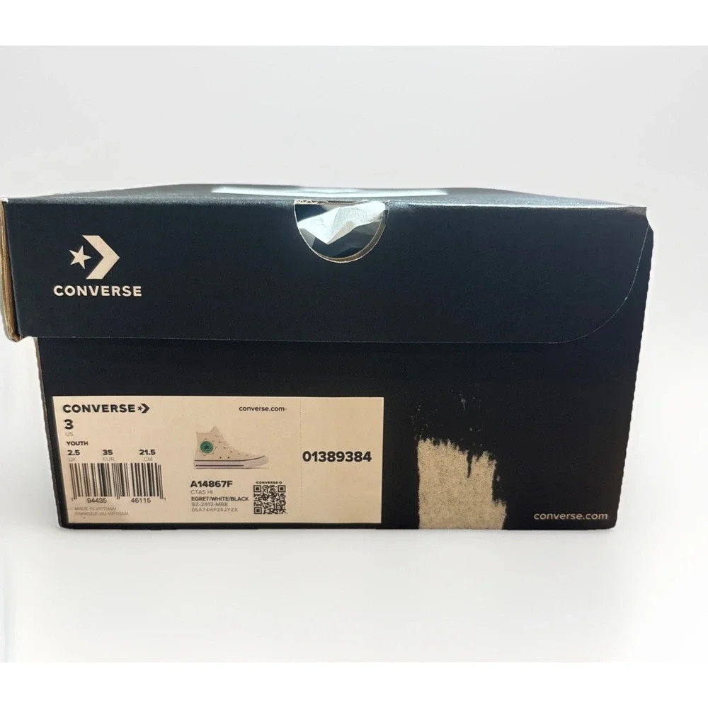 A14867F Converse Hi In Size 3 Youth